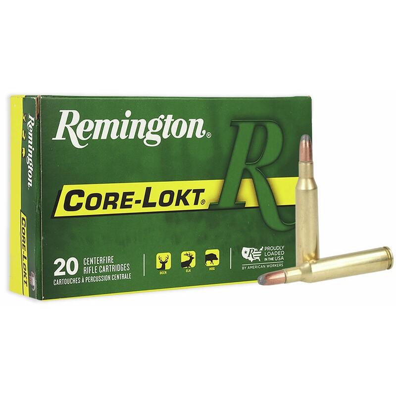 Remington Arms Co. Inc. Remington Core-Lokt Rifle Ammunition .257 Roberts +P 117 gr SP 2650 fps 20/ct
