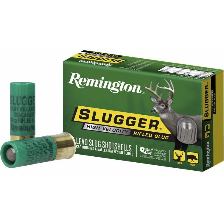 Remington Arms Co. Inc. Remington Slugger High-Velocity Rifled Slug 12 ga 2-3/4 in 7/8 oz Slug 1800 fps 5/ct