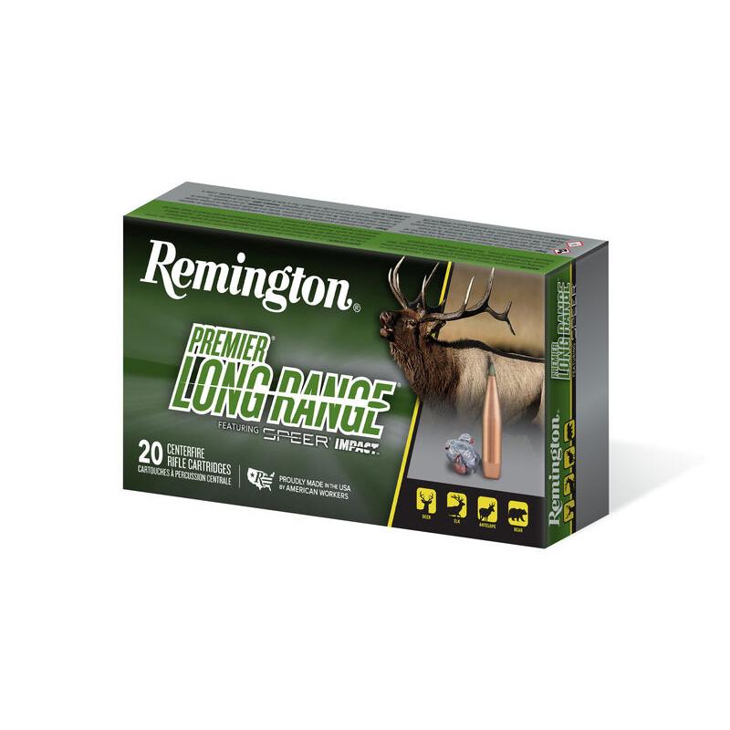 Remington Arms Co. Inc. Remington Premier Long Range w/ Speer Impact Rifle Ammunition 6.5 PRC 140gr PT 2975 fps
