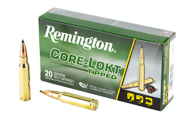 Remington Arms Co. Inc. Remington Core-Lokt Tipped Rifle Ammunition .308 Win 150gr PT 2840 fps 20/ct