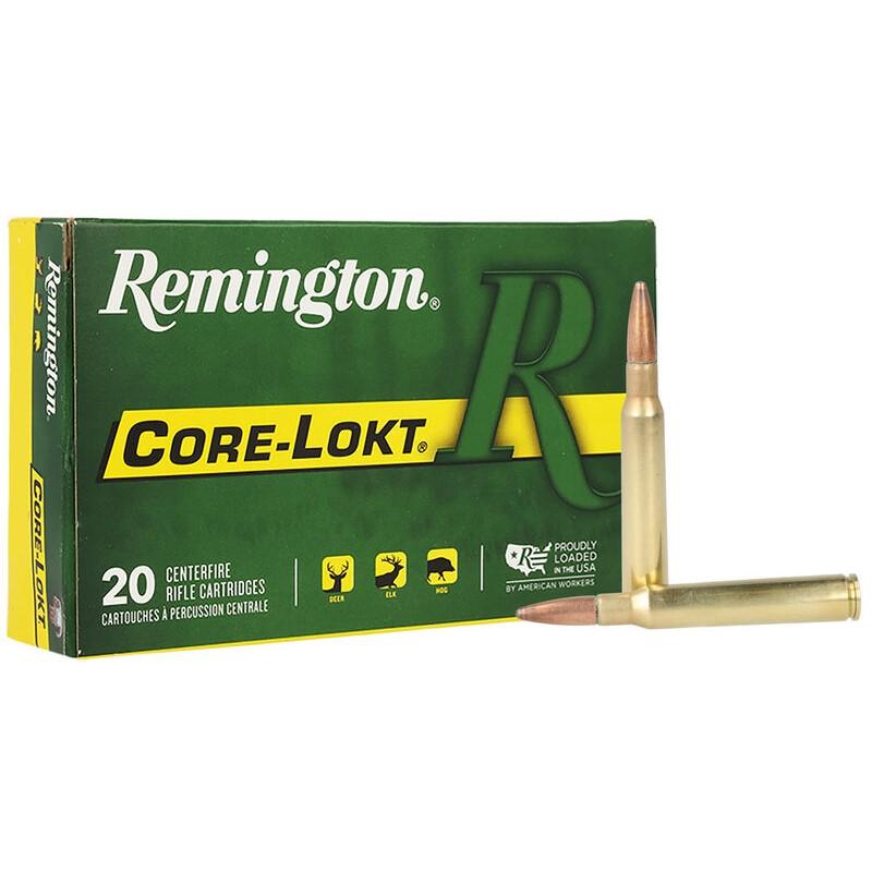 Remington Arms Co. Inc. Remington Core-Lokt Rifle Ammunition 7x64mm Brenneke 140 gr PSP 2950 fps 20/ct