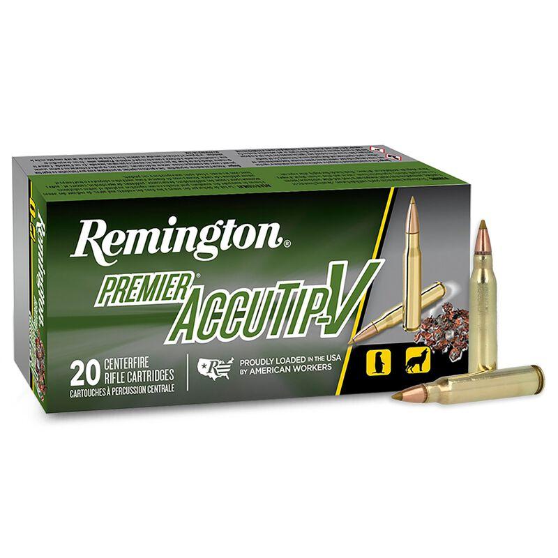 Remington Arms Co. Inc. Remington Premier AccuTip Varmint Rifle Ammunition .223 Rem 50 gr ATV 3410 fps 20/ct