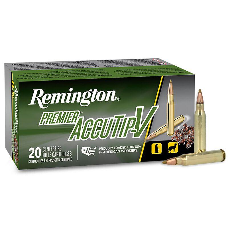 Remington Arms Co. Inc. Remington Premier AccuTip Varmint Rifle Ammunition .223 Rem 55 gr ATV 3240 fps 20/ct