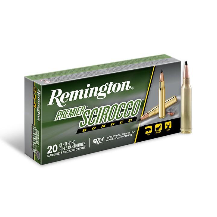 Remington Arms Co. Inc. Remington Premier Scirocco Rifle Ammunition 7mm Rem Mag 150 gr PT 3110 fps 20/ct