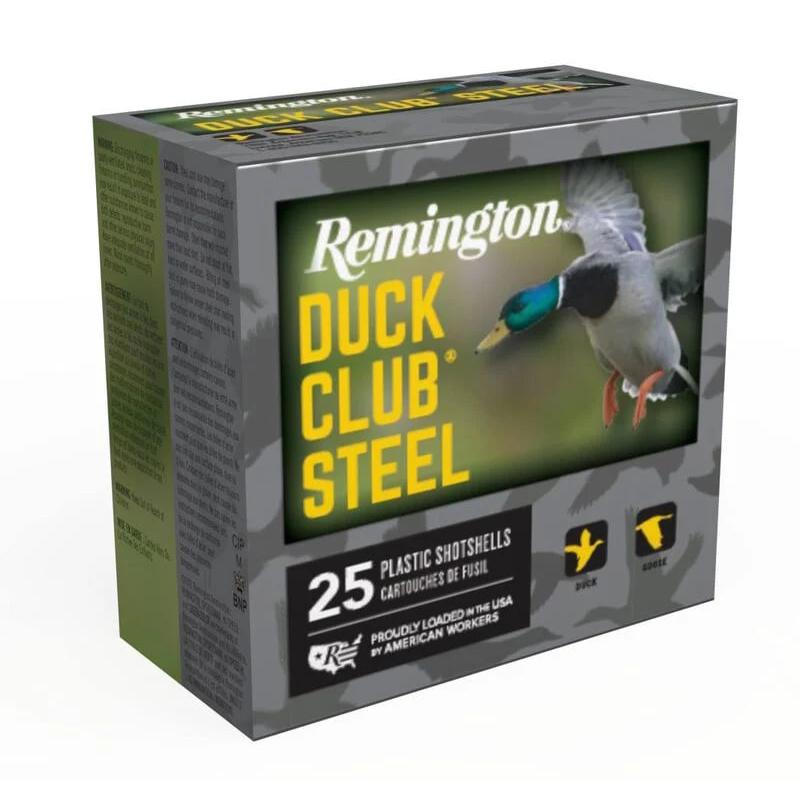 Remington Arms Co. Inc. Remington Duck Club Steel Shotshells 12ga 2-3/4" 1-1/8oz 1375 fps #4 25/ct