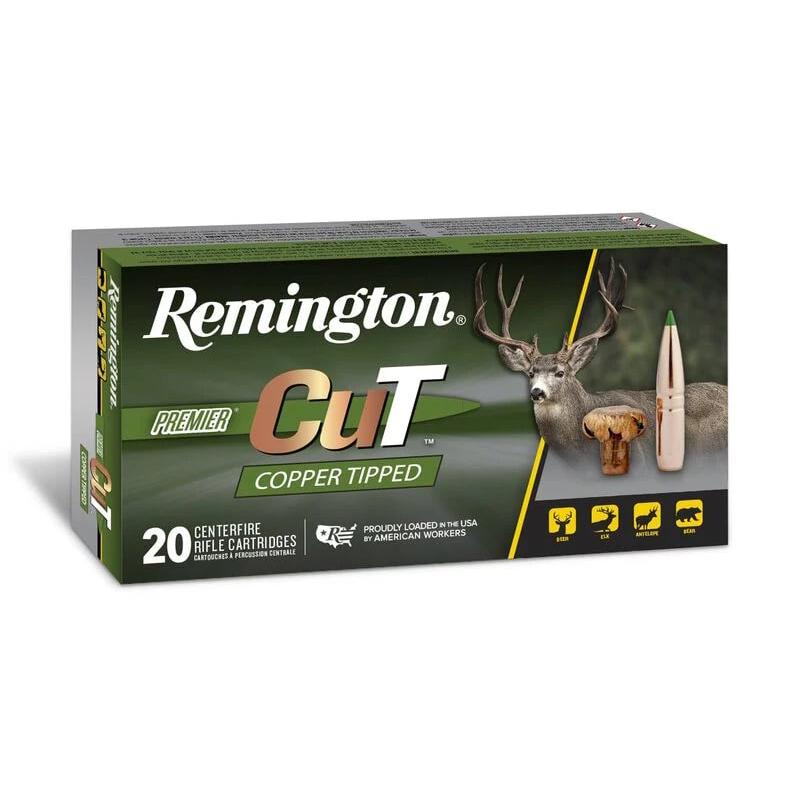 Remington Arms Co. Inc. Remington Premier Cut Copper Tipped Rifle Ammunition 6.5 Creedmoor 120gr PT 2935 fps 20/ct