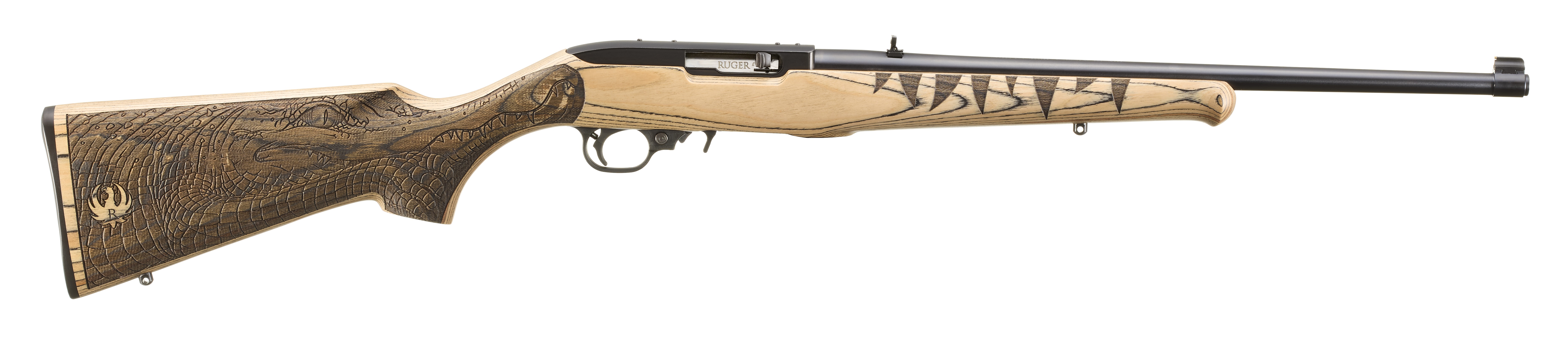Ruger 10/22 Gator 22LR Bl/wd 18.5 # Rifle