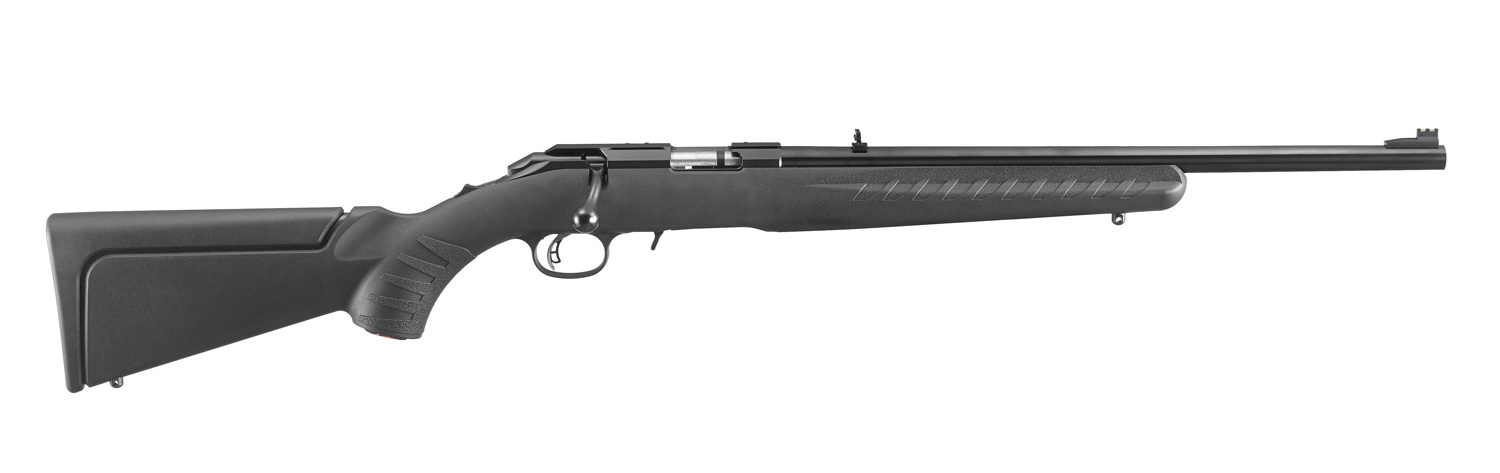 Ruger American Rimfire Compact Rifle .22 WMR 9rd Magazine 18" Barrel Black