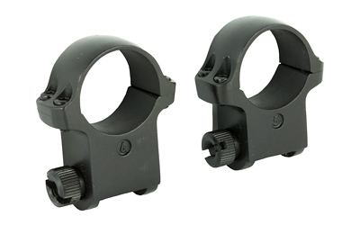Ruger M77 2-Piece Steel Scope Rings 5B/6B 1" High - Matte Blued
