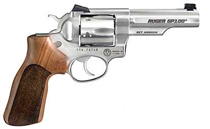 Ruger Gp100 Match Champion 357 Magazine Da 4.2" Barrel Sts Fixed Rear Sight