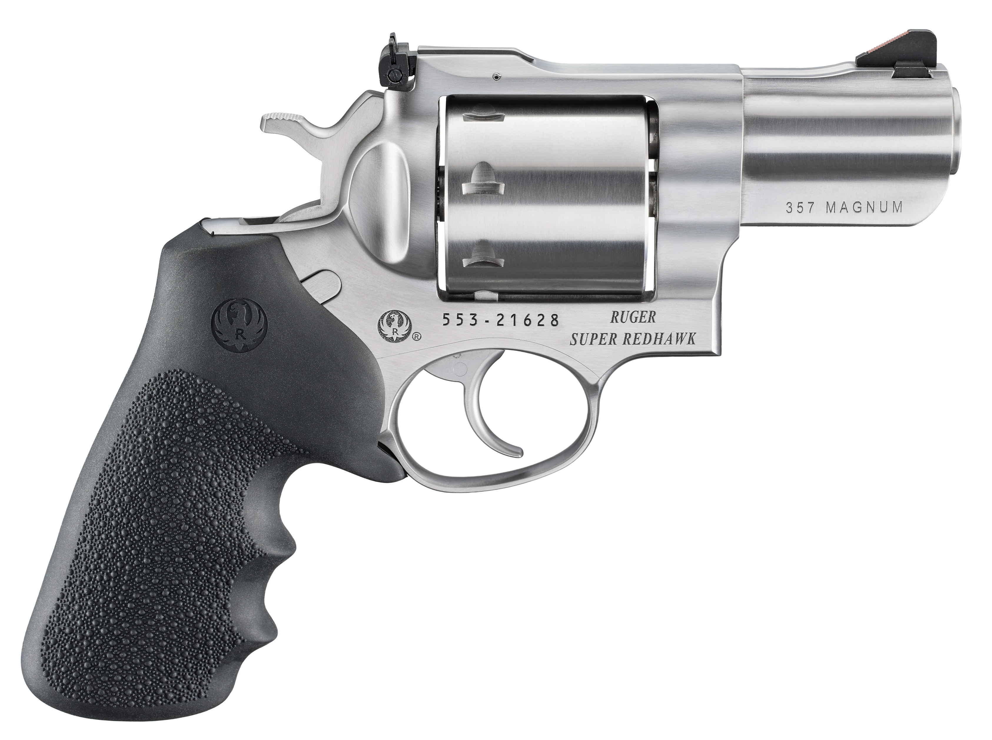 Ruger 5529 Rubber Grips/stainless Revolver