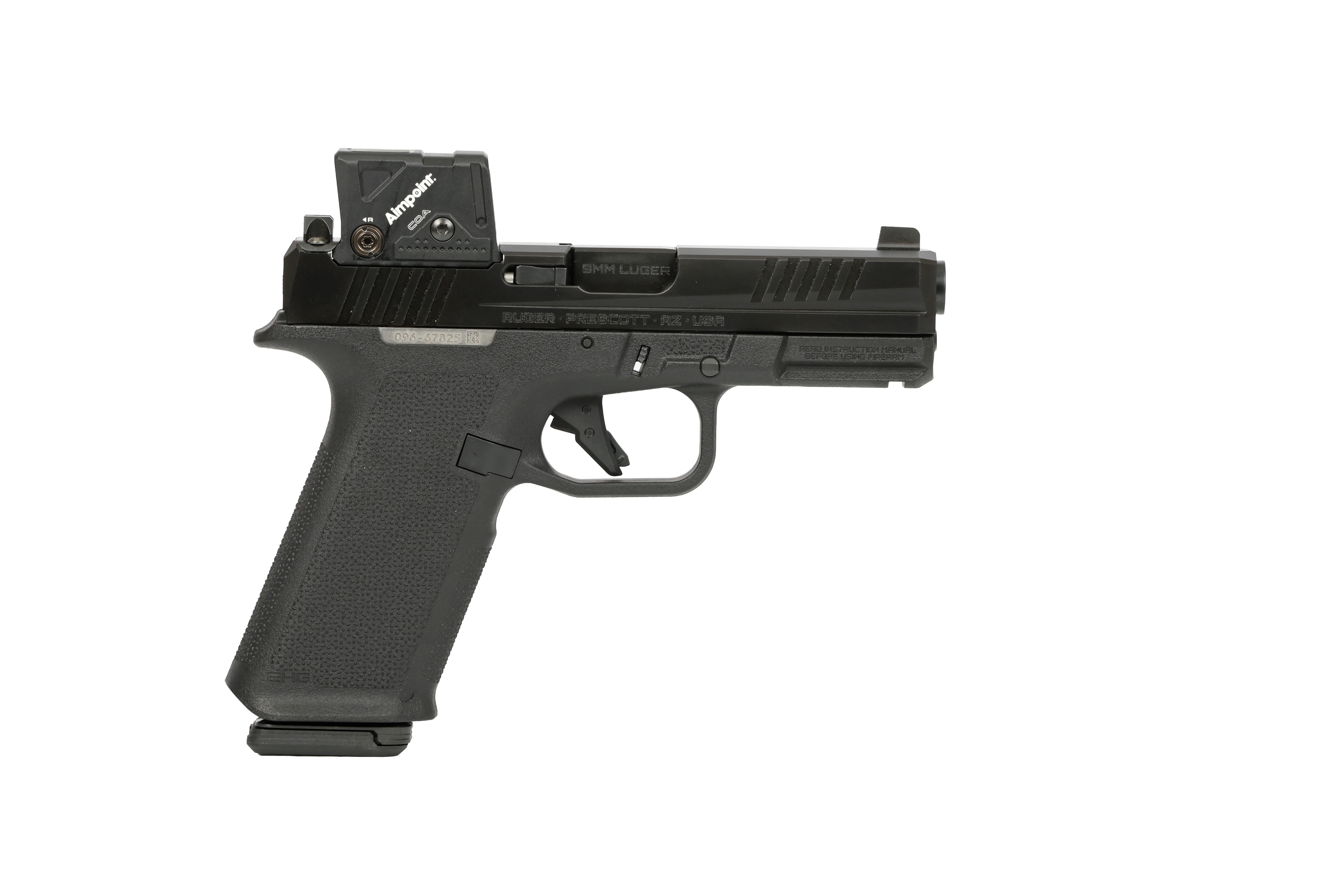 Ruger 19465 Aimpoint Coa Red Dot Semi-Auto Pistol