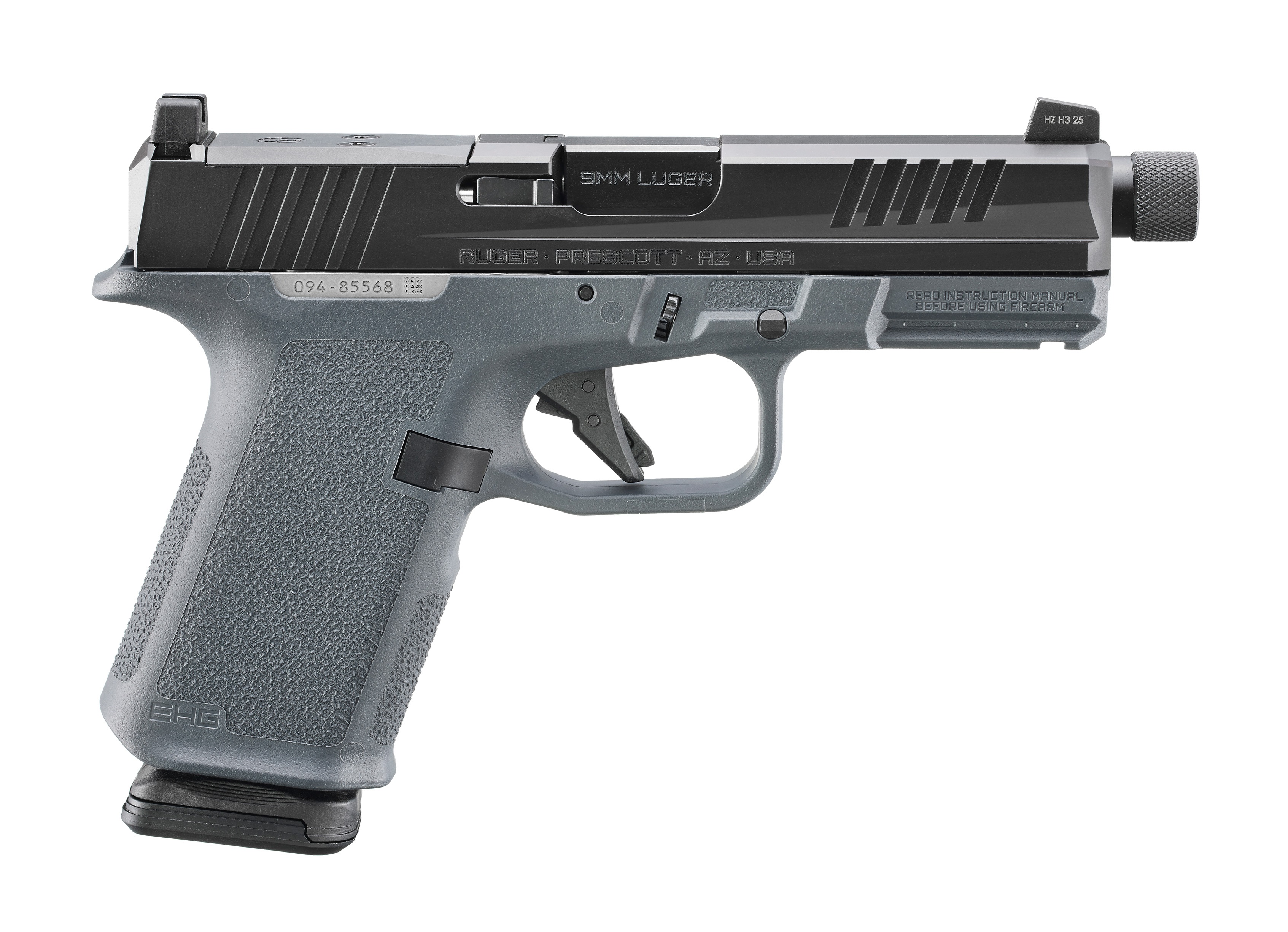 Ruger Rxm 9mm Black/gray 15+1 4" As Tb Semi-Auto Pistol