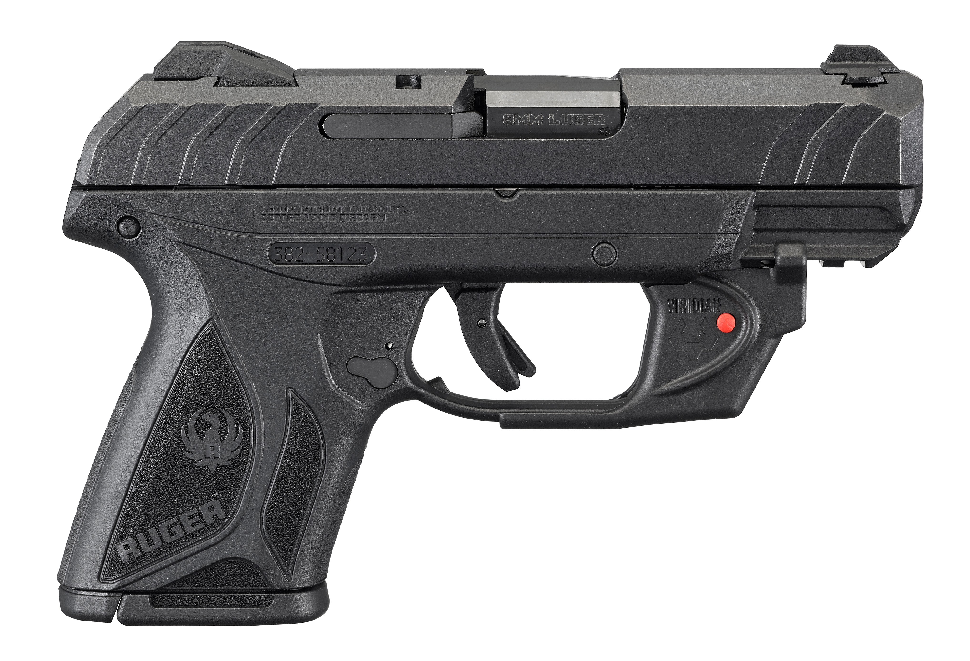 Ruger Security9 Compact 9mm 10+1 Laser Semi-Auto Pistol