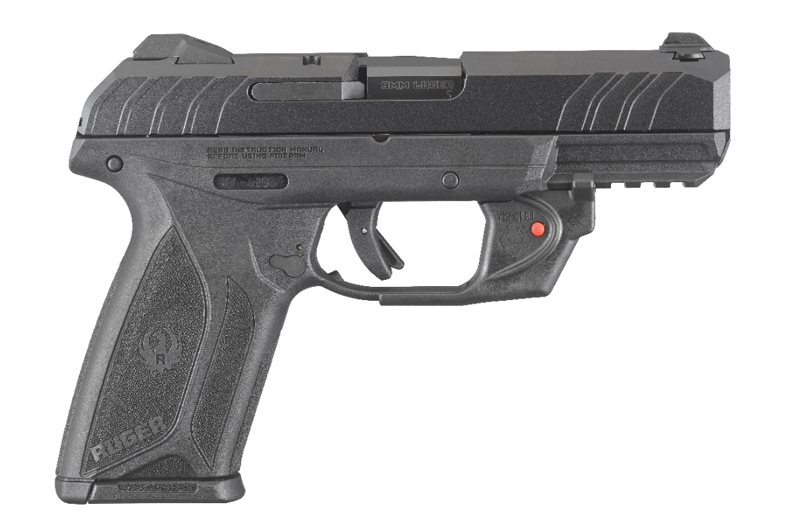 Ruger Security9 9mm Bk 4" 15+1 Laser Semi-Auto Pistol