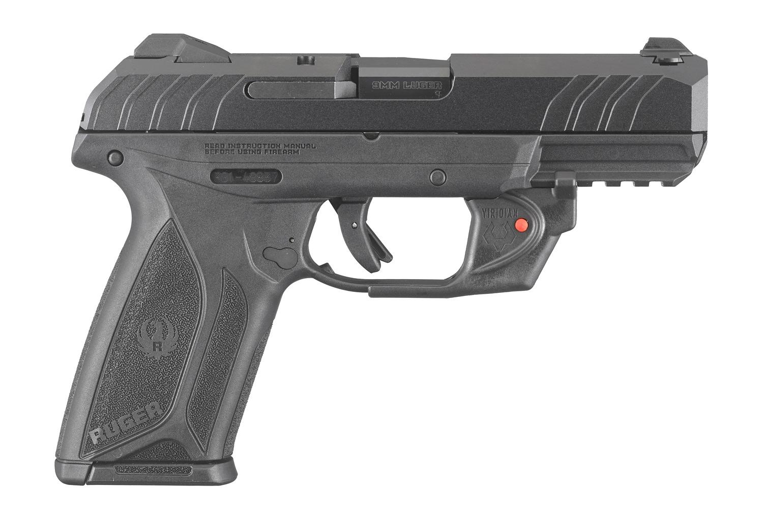 Ruger Security9 9mm Bk 4" 15+1 Laser Semi-Auto Pistol Ruger Security9 9mm Bk 4" 15+1 Laser Semi-Auto Pistol