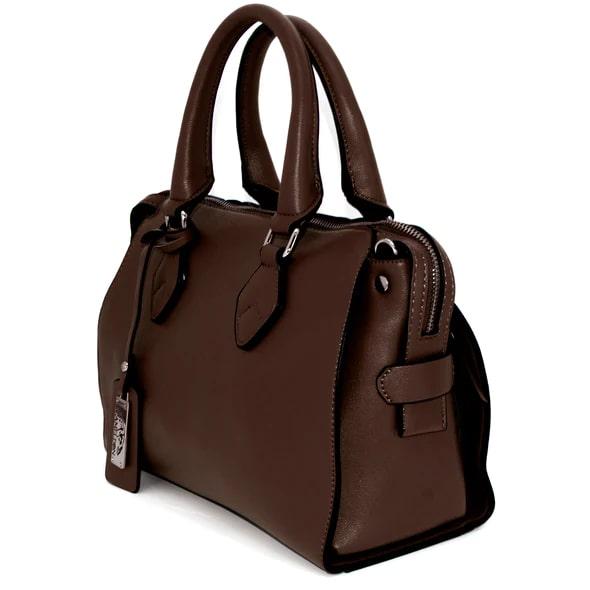 Rugged Rare Cameleon Bella Concealed Carry Purse Dark Chestnut