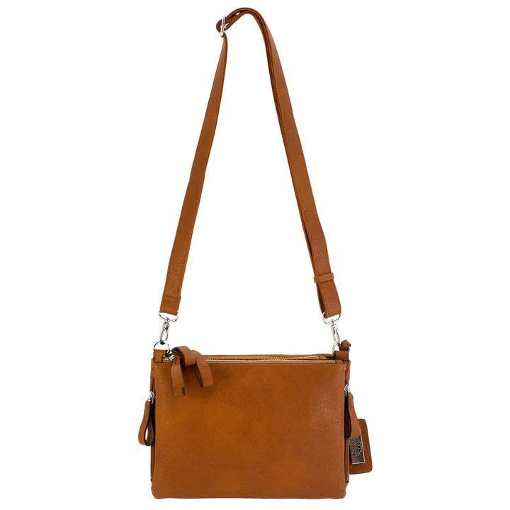 Rugged Rare Cameleon Iris Concealed Carry Handbag Brown