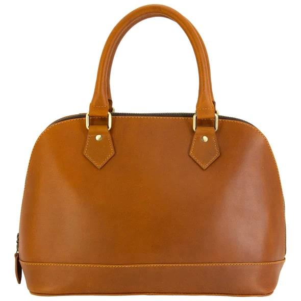 Rugged Rare Smith & Wesson Classic Satchel Concealed Carry Purse Tan