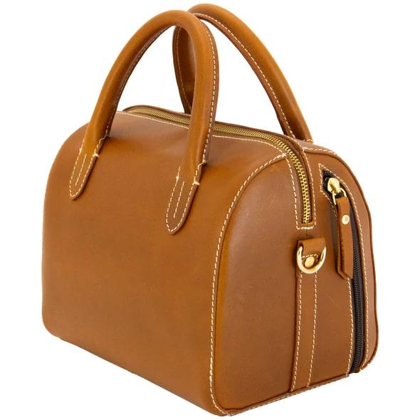 Rugged Rare Smith & Wesson Barrel Bag Concealed Carry Purse Tan