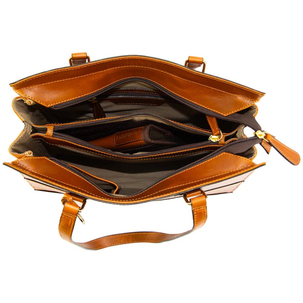 Smith & Wesson Structured Handbag Concealed Carry Purse Tan Smith & Wesson Structured Handbag Concealed Carry Purse Tan