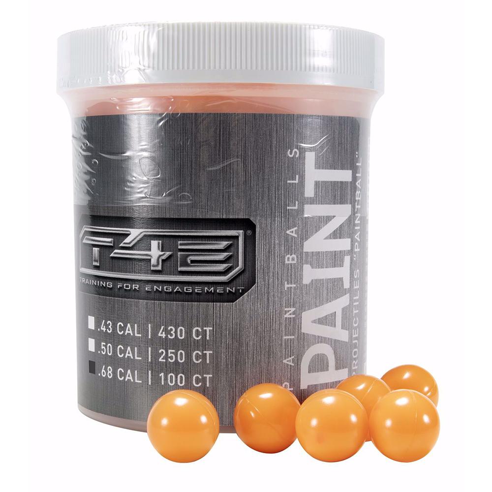 Umarex Usa Umarex T4E Paintballs .68 Cal Orange 100/ct