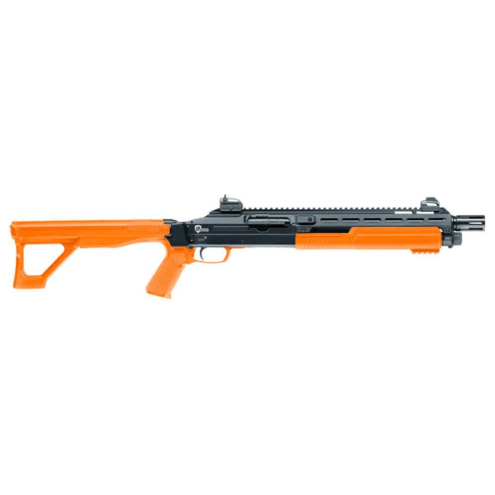 Umarex Usa Umarex HDX Pepper Ball Shotgun 68 caliber Airgun Black and Orange 425 fps