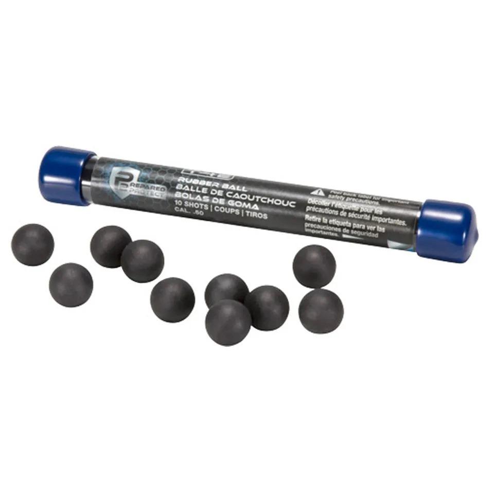 Umarex Usa Umarex P2P - Rubber Balls - 20 ct Tube - Black
