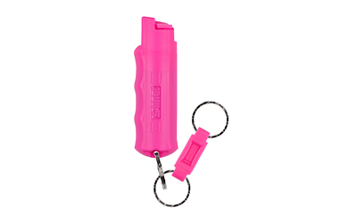 Sabre Spray Key Ring Pink (nbcf) .54 Pepper Spray
