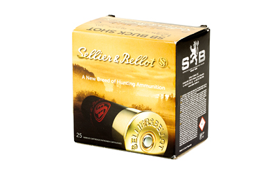 Sellier S&B 12GA 2.75 1.25OZ 00 12PEL 25/250 Sellier S&B 12GA 2.75 1.25OZ 00 12PEL 25/250