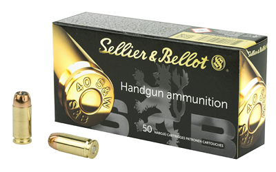 Sellier & Bellot Sellier S&B 40SW 180GR JHP 50/1000 Hollow Point