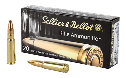 Sellier & Bellot Sellier S&B 762X39 124GR FMJ 20/600 Full Metal Jacket