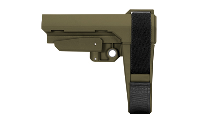 SB Tactical SB SBA3 Five-Position Adjustable Stabilizing Brace OD Green
