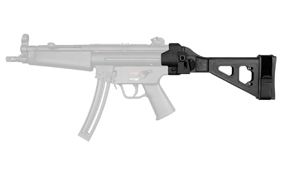 SB Tactical SB SBT5-22 Side Folding Brace for HK MP5 Black