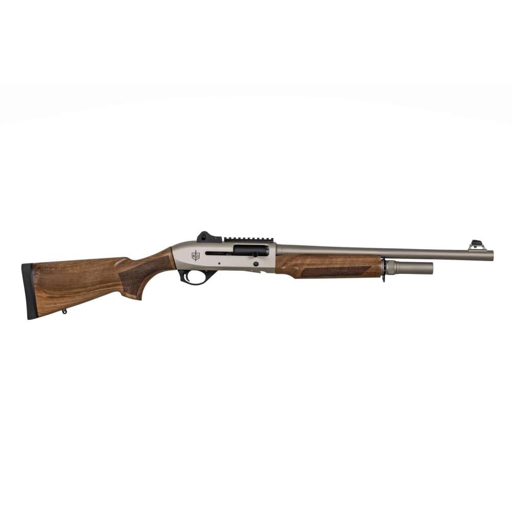 SDS Arms SDS Imports Mac 2 Tactical Marine Wood Shotgun 12 ga 3" Chamber 4rd Magazine 18.5" Barrel