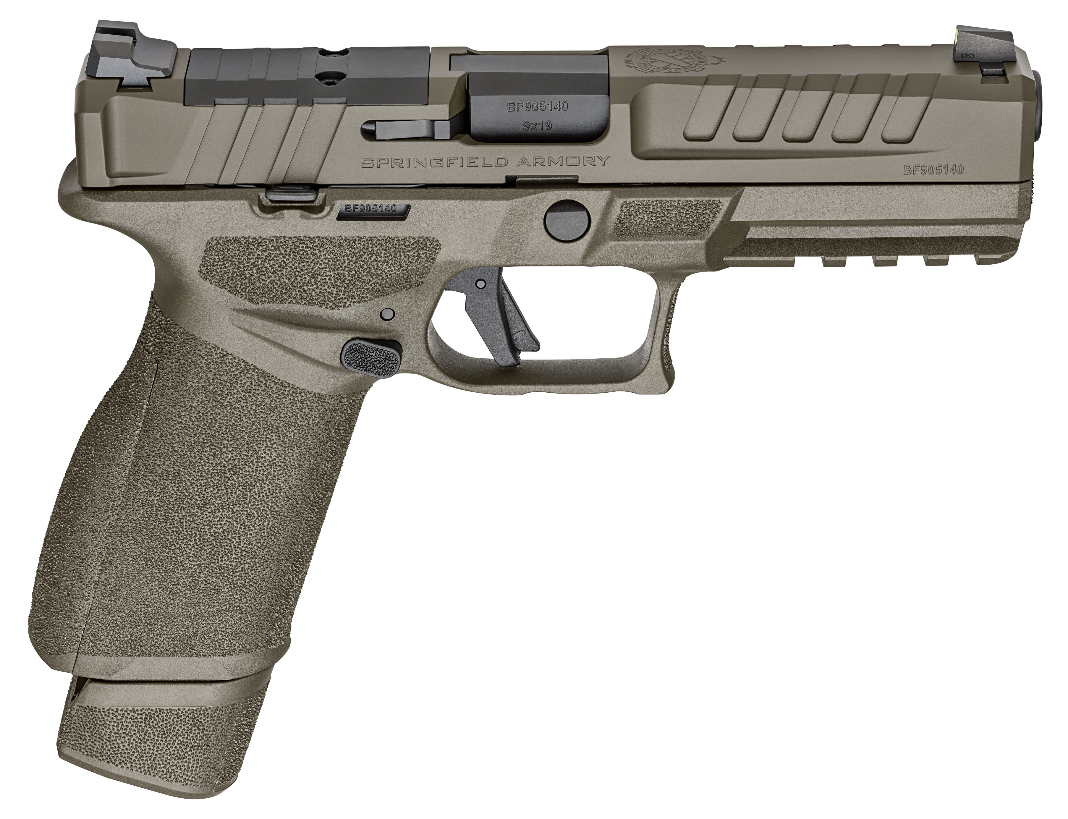 Springfield Armory Springfield ECHELON 9MM OD Green 4.5" 20+1
