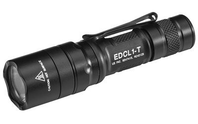 Surefire EDCL1-T Dual Output Everyday Carry Flashlight 500 Lumens Black Surefire EDCL1-T Dual Output Everyday Carry Flashlight 500 Lumens Black