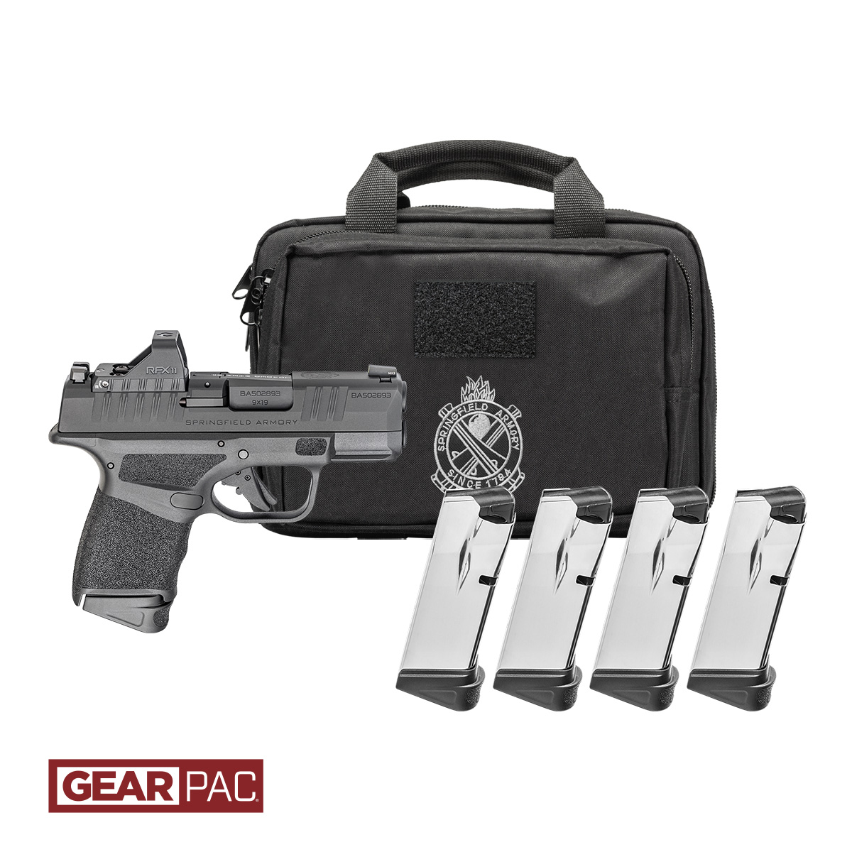 Springfield Armory Springfield Hellcat Osp 380ACP Bk 13+1 Gp Semi-Auto Pistol