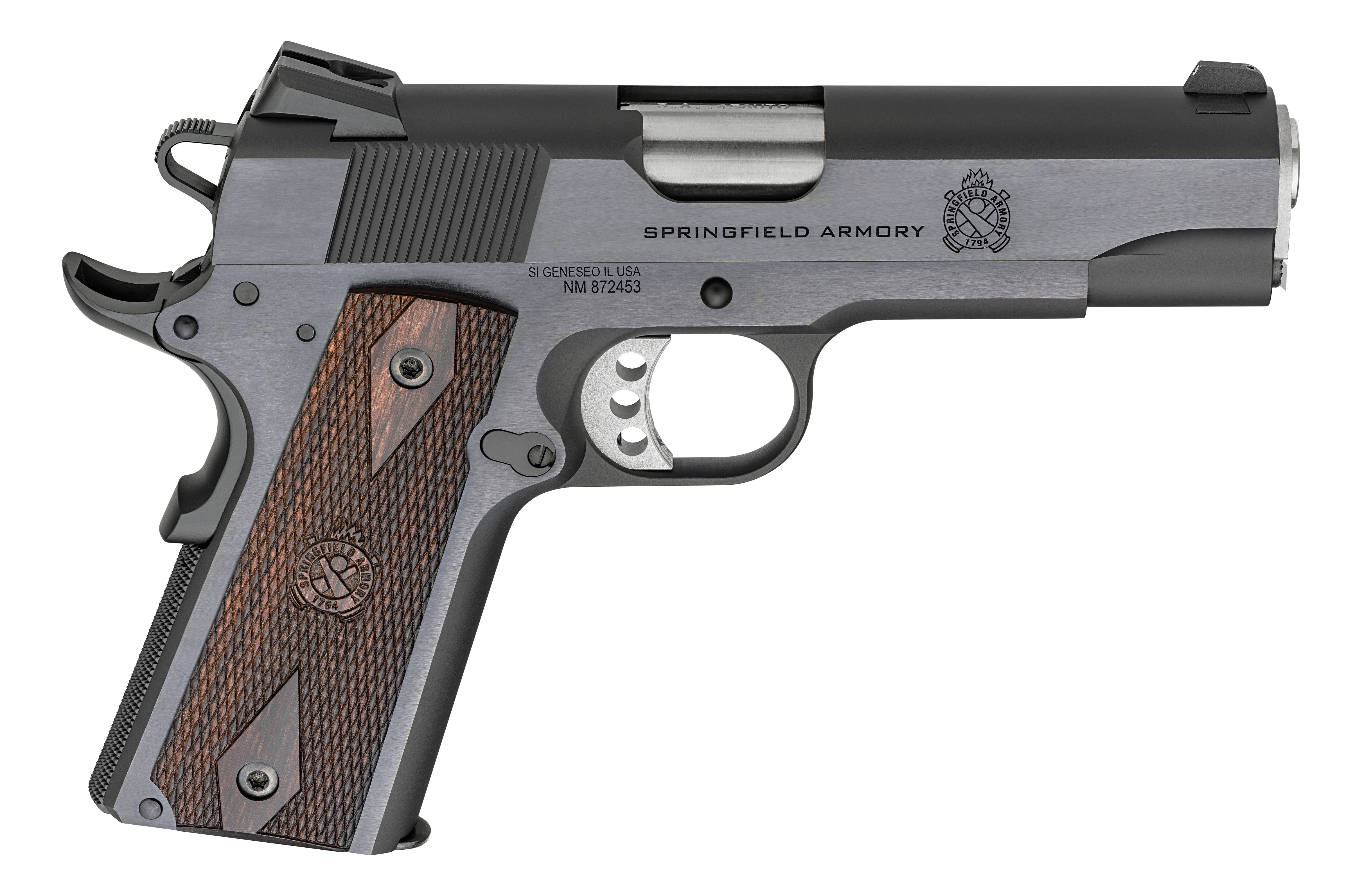 Springfield Armory Springfield 1911 Garrison 45ACP Bl 4.25" Semi-Auto Pistol