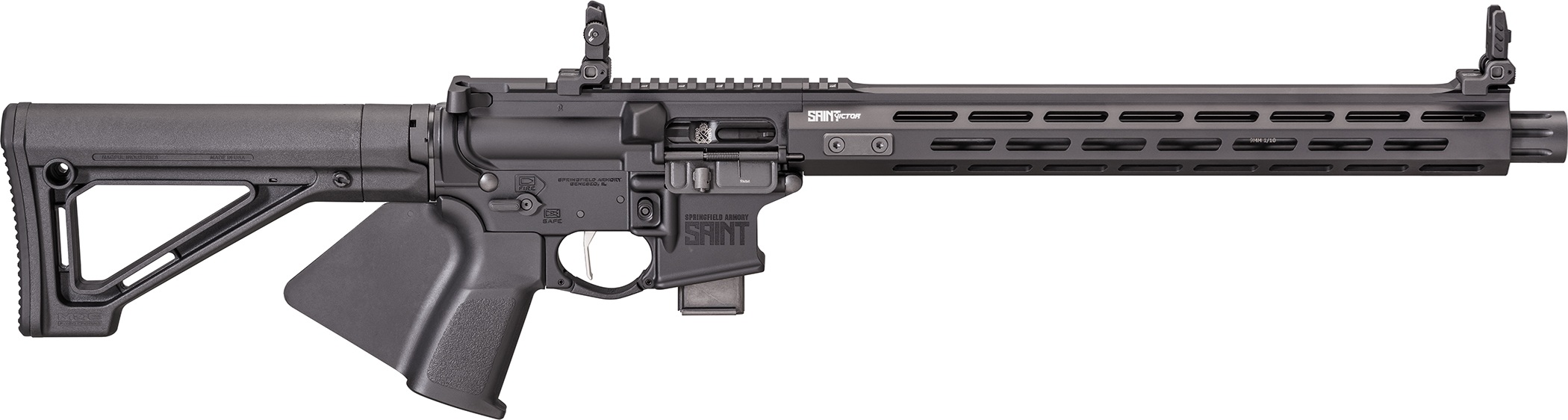 Springfield Armory Springfield Saint Victor B5 9mm 16" 10 Ca Rifle