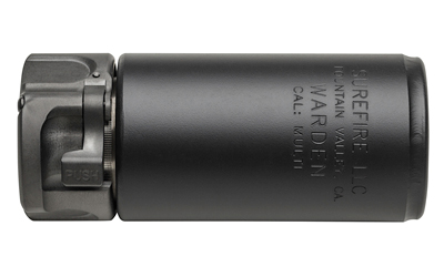 Surefire Warden Muzzle Device Fast-Attach Blast Regulator Black