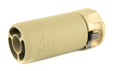 Surefire Warden Muzzle Device Fast-Attach Blast Regulator FDE