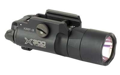 Surefire X300T-B Turbo Weaponlight Pic Mount 650 Lumens Black Surefire X300T-B Turbo Weaponlight Pic Mount 650 Lumens Black
