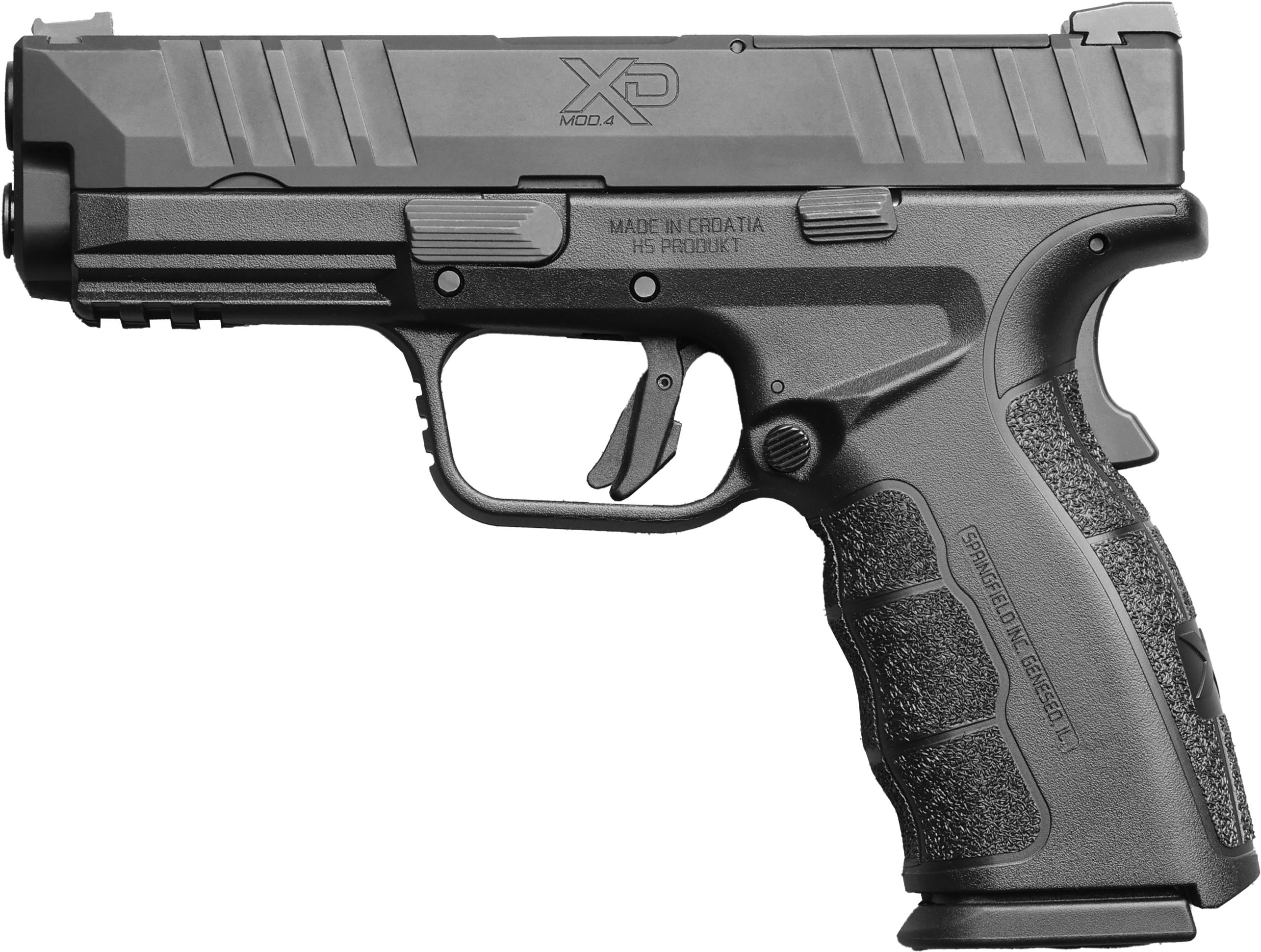 Springfield Armory Springfield XD MOD.4 OSP Handgun 9mm Luger 16rd Magazine(1) 4" Barrel Black