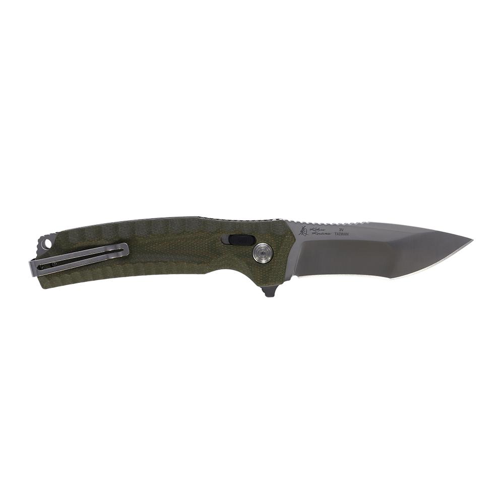 Sog Specialty Knives Inc. Sog Knives Hidaka XR Folding Knife 4" Modified Tanto Blade Olive