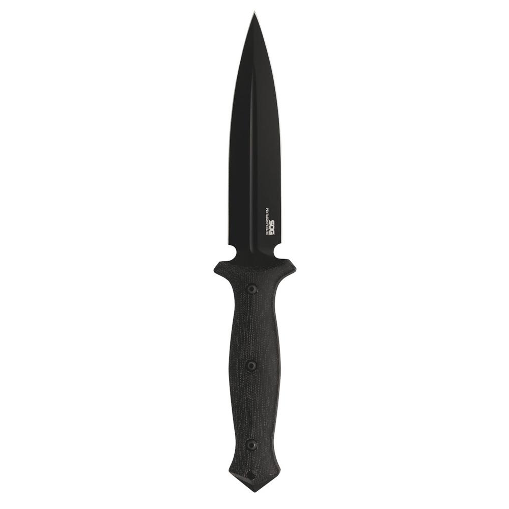 Sog Specialty Knives Inc. Sog Knives Pentagon Elite Fixed Knife 6" Dagger Blade
