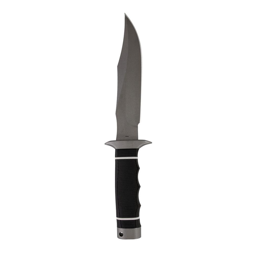 Sog Specialty Knives Inc. Sog Knives Tech Bowie Knife 6-2/5" Fixed Clip Point Blade Black