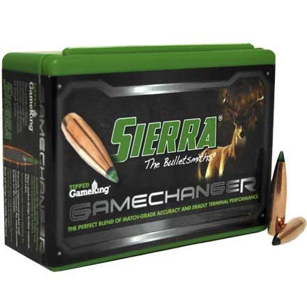 Sierra Bullets Sierra Game Changer Tipped GameKing Bullets 30 CAL 165 GR 50 Count