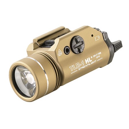 Streamlight TLR-1 HL Weapon Light 1000 Lumens FDE