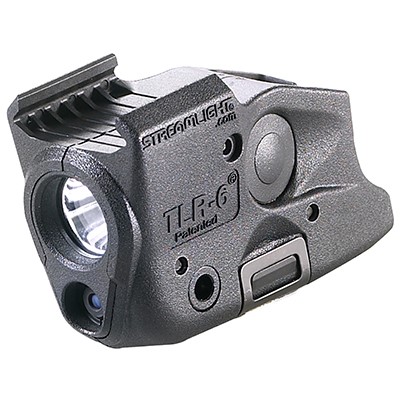 Streamlight TLR-6 Rail Glock 100LM Black Accessory-Lights
